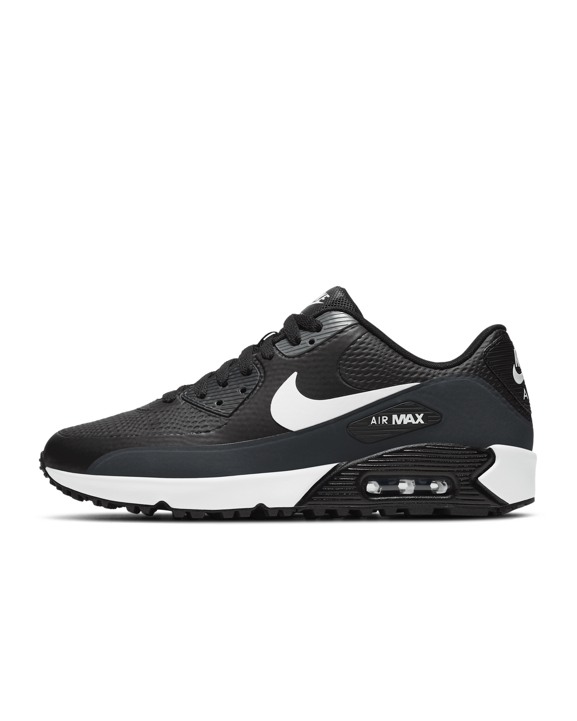 (ナイキ　レディース) Nike Air Max 90 Golf NIKE☆AIR MAX 90 GOLF☆兼用☆ゴルフシューズ☆WHITE/BLACK